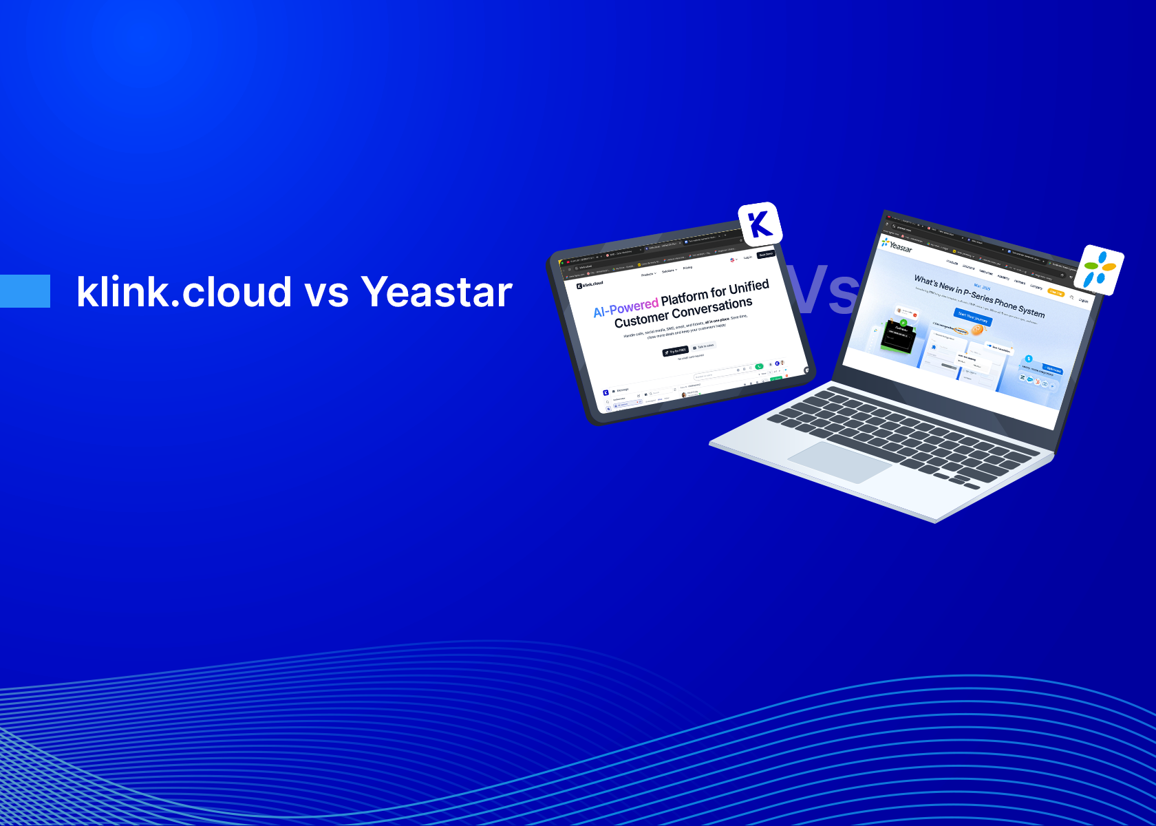 klink.cloud vs Yeastar