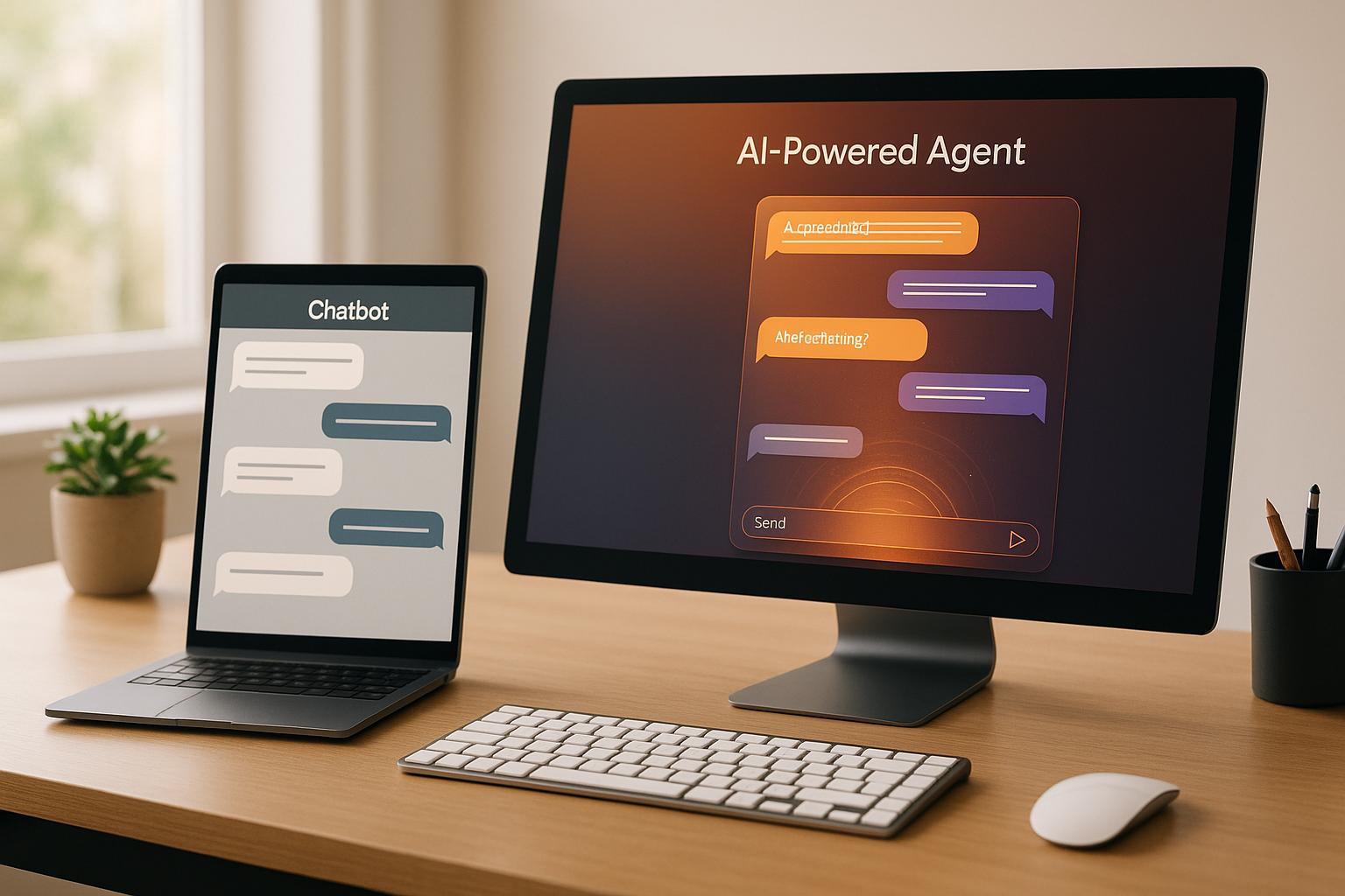 AI-Powered Agents vs. Traditional Chatbots: What’s the Real Difference?
